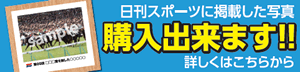 日刊スポーツに掲載した写真購入できます！